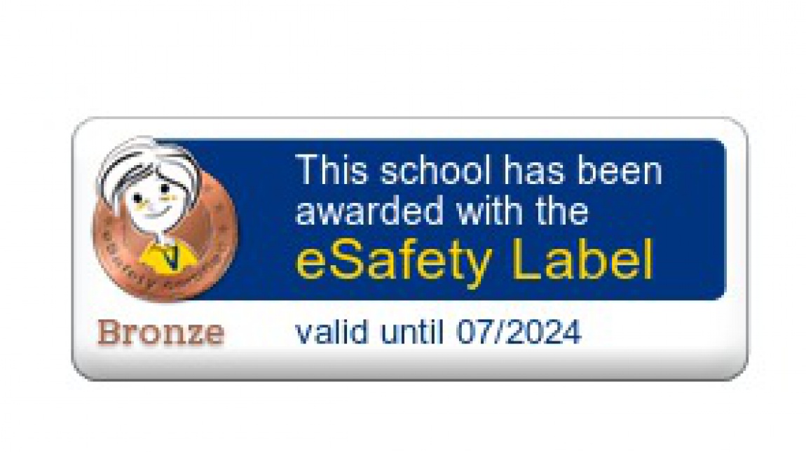 Okulumuz eGüvenlik Kriterlerini Sağlayarak Egüvenlik Etiketi Kazanmıştır.