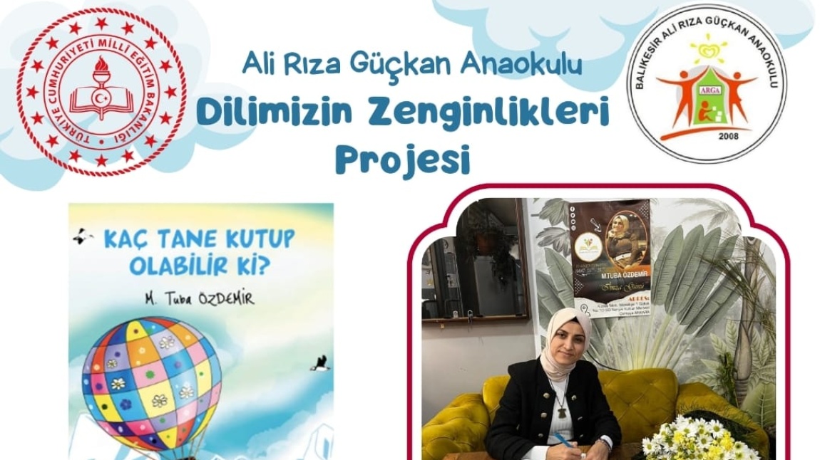 Eğitimci-Yazar M. Tuba ÖZDEMİR ile söyleşi ve hikaye saati.